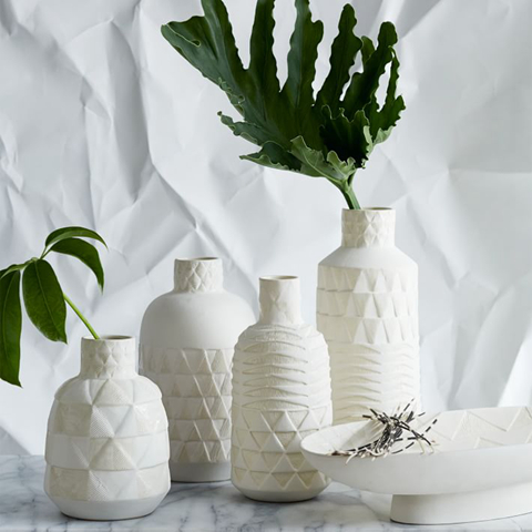 ceramic pattern vase