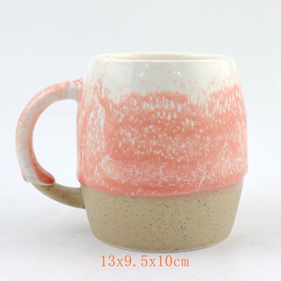 Handmade Ceramic Barrel Mug