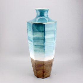 Vase en céramique à deux tons