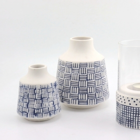 vases en céramique blanc